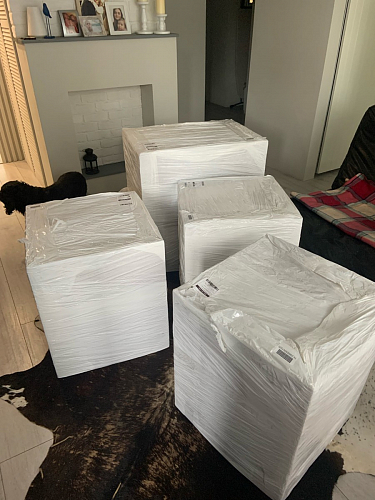 Стул на металлокаркасе Kora dark gray / black фото покупателя 127