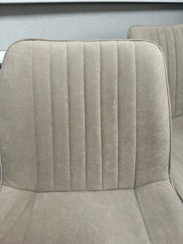 Стул на металлокаркасе Седа К латте / черный фото покупателя 268