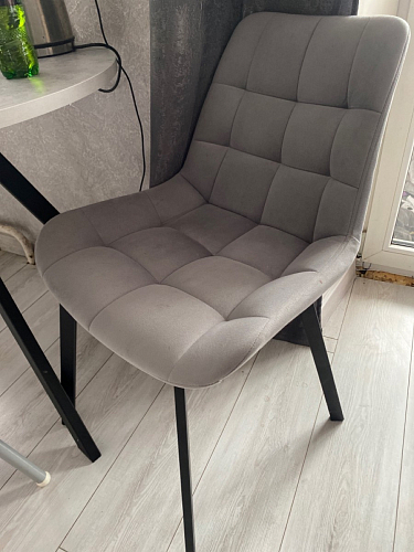 Стул на металлокаркасе Челси К бирюзовый / черный фото покупателя 148