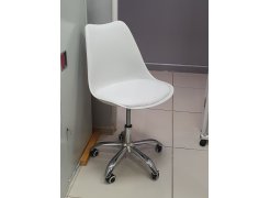 Компьютерное кресло Kolin с подушкой clear / white фото покупателя 501