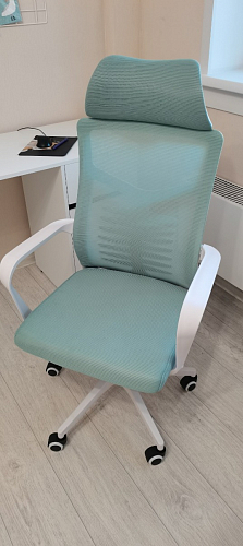 Компьютерное кресло Montana blue / white фото покупателя 26