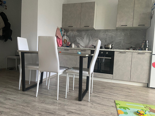 Стол Лота Лофт 120 25 мм сабия / белый матовый фото покупателя 217