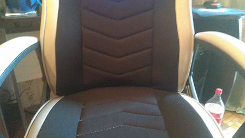 Компьютерное кресло Gamer черное / серое фото покупателя 184