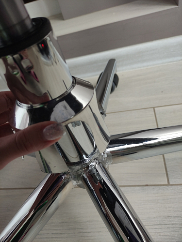 Компьютерное кресло Style розовое фото покупателя 9