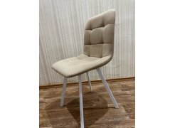 Стул на металлокаркасе Чилли синяя ткань / белый фото покупателя 131