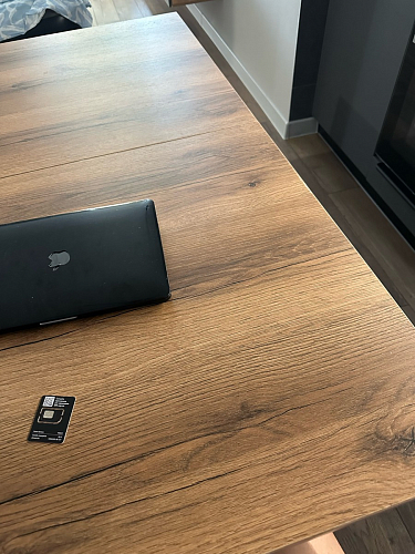 Деревянный стол Лота Лофт 140х80 дуб крафт табачный / черный матовый фото покупателя 668