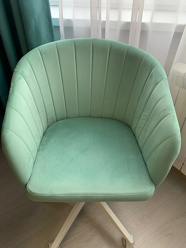 Компьютерное кресло Тибо 01 светло-коричневый / черный фото покупателя 170