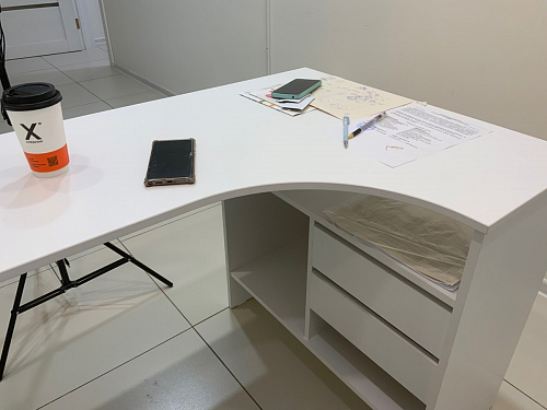 Стол письменный СПм-25 левый венге фото покупателя 5