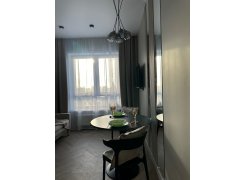 Стол Тулип 90х73 дуб вотан / белый фото покупателя 52