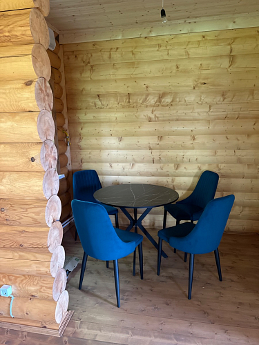 Стул на металлокаркасе Kora dark gray / black фото покупателя 415