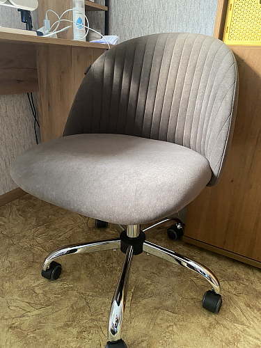 Компьютерное кресло Melody розовое фото покупателя 2