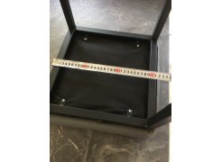 Барный стул Лофт кожзам темно-серый / черный матовый фото покупателя 286