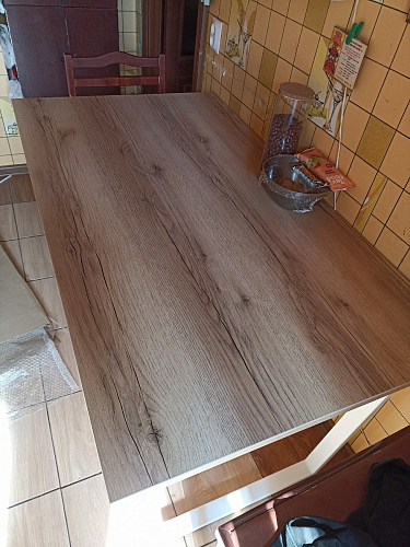 Деревянный стол Лота Лофт 120x75 дуб крафт табачный / черный матовый фото покупателя 774