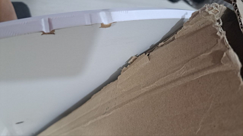 Стол Тулип 90х73 дуб вотан / белый фото покупателя 69