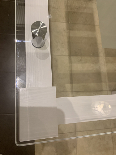 Стеклянный стол Бран орех кантри фото покупателя 1