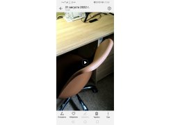 Компьютерное кресло Kolin с подушкой clear / white фото покупателя 330