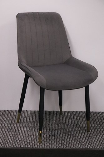 Стул на металлокаркасе Seda 01 blue / gold / black из шоурума 18