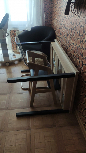 Стол Оригон делано / черный матовый фото покупателя 1