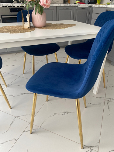 Стул на металлокаркасе Dabl wine red фото покупателя 50