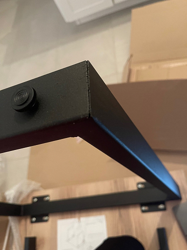 Деревянный стол Лота Лофт 140х80 дуб крафт табачный / черный матовый фото покупателя 245