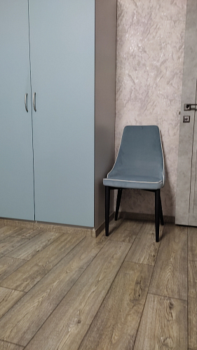 Стул на металлокаркасе Kora beige / black фото покупателя 275