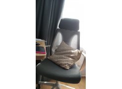 Компьютерное кресло Golem dark gray / white фото покупателя 63