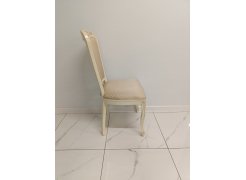 Деревянный стул Клето патина золото / ромб из шоурума 3