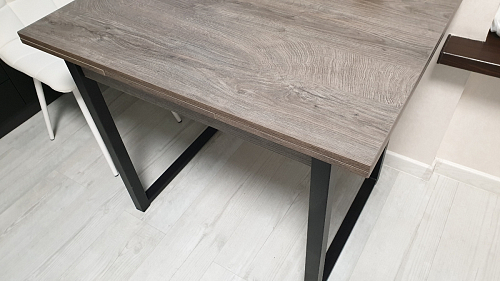 Стол Форли дуб велингтон / черный матовый фото покупателя 35