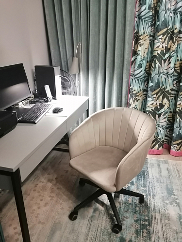 Компьютерное кресло Тибо сиреневый фото покупателя 163