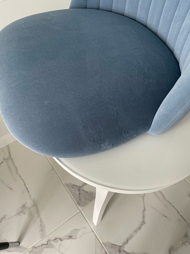 Стул на металлокаркасе Gabi 1 темно-серый / черный фото покупателя 90