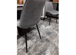 Стул на металлокаркасе Вейв светло-серый (hl 63) / 10К черный каркас фото покупателя 311