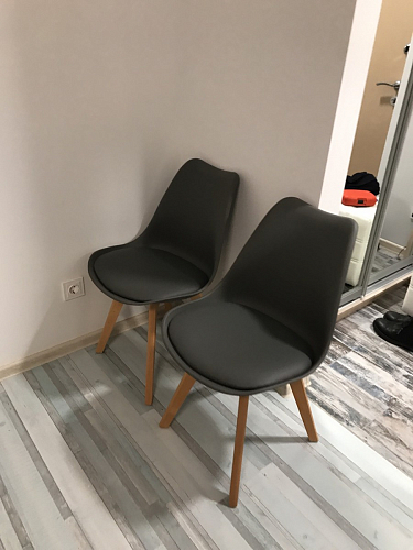 Деревянный стул Bonuss green / grey фото покупателя 46