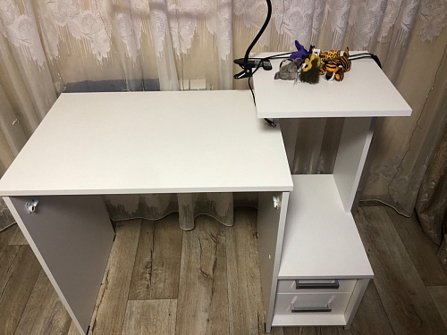 Стол компьютерный Джаз-24 правый венге фото покупателя 75