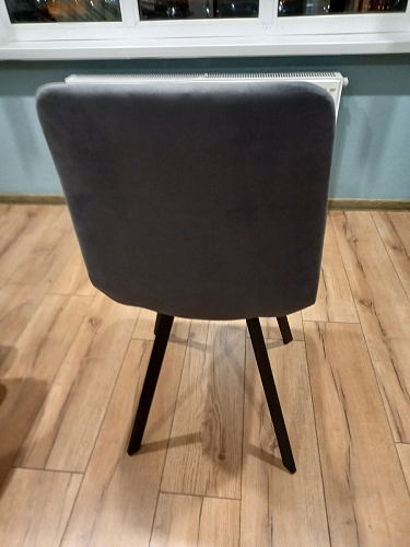 Стул на металлокаркасе Чилли черный / зеленый фото покупателя 784