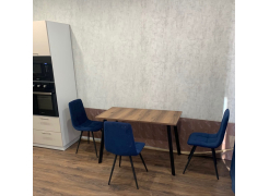 Стол Тринити Лофт 120 32 мм бетон / черный матовый фото покупателя 274