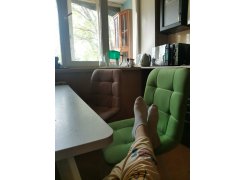 Стул на металлокаркасе Чилли розовый / черный каркас фото покупателя 631