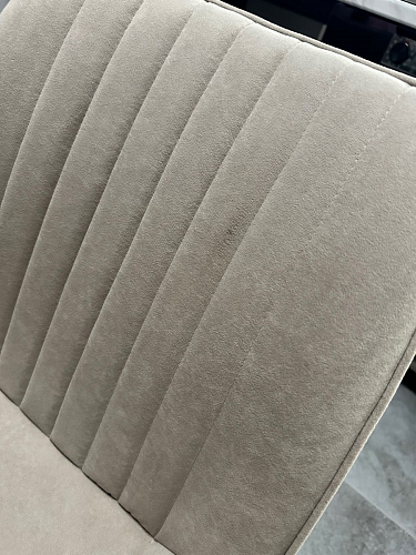 Стул на металлокаркасе Седа К латте / черный фото покупателя 266