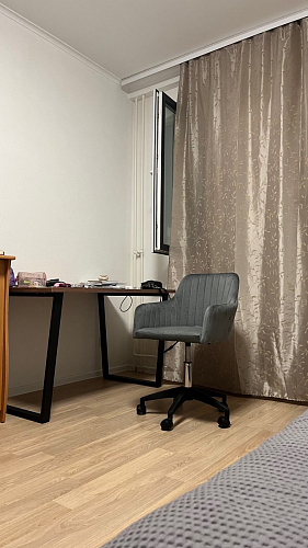 Деревянный стол Лота Лофт 120x75 дуб крафт табачный / черный матовый фото покупателя 784