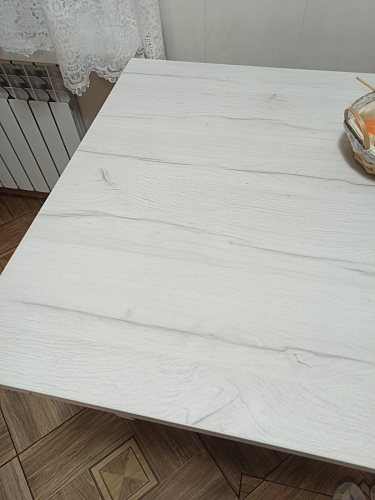 Деревянный стол Лота Лофт 140х80 черный матовый / бетон светлый фото покупателя 790