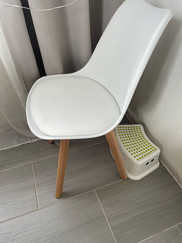 Деревянный стул Bonuss light gray / wood фото покупателя 94