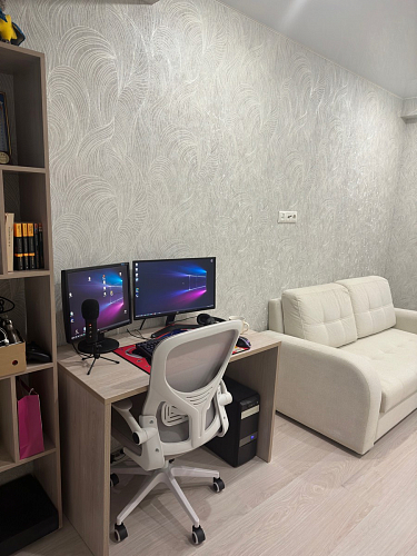 Компьютерное кресло Konfi dark gray / pink / white фото покупателя 176