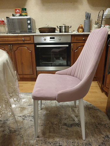 Стул на металлокаркасе Kora beige / black фото покупателя 221