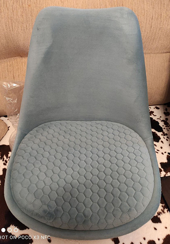 Деревянный стул Bonuss темно-серый / черное сидение / черный фото покупателя 27