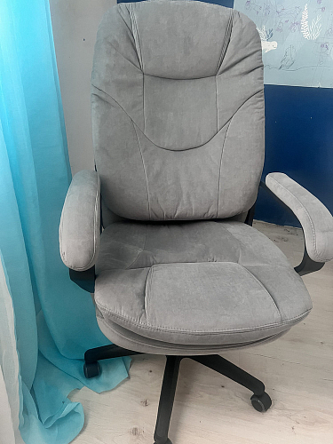 Компьютерное кресло Comfort Lux/Комфорт Люкс серый фото покупателя 39