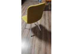 Стул на металлокаркасе Чилли синяя ткань / белый фото покупателя 203