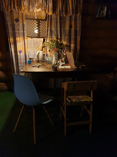 Стул Cindy Eames mod. 001 khaki / natural фото покупателя 63