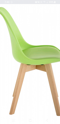Деревянный стул Bonuss green фото покупателя 84