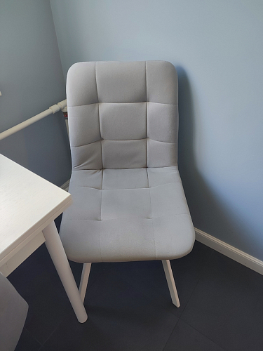 Комплект стульев Чилли 2 шт бежевый / черный фото покупателя 340