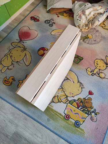 Стол-книжка СтК6 венге / дуб молочный высота 54 см фото покупателя 15