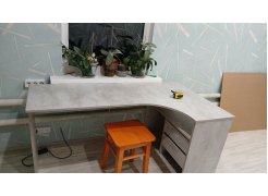 Письменный стол СПм-25 левый белый фото покупателя 48